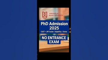 PhD Admission at JNU University Full Details #jnu #phd #yt #ytshorts  #2025 #ugcnet #jnuadmission