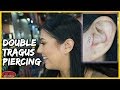 The Double Tragus Ear Piercing!!