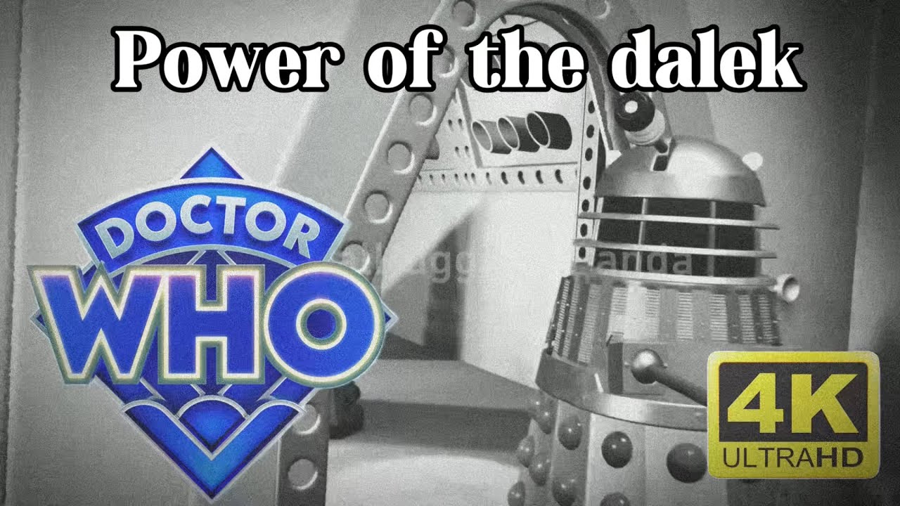 Doctor who - the power of the daleks 4K  Remastered Scene!