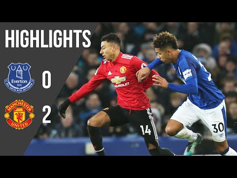 Everton 0-2 Manchester United | Premier League Highlights (17/18) | Manchester United