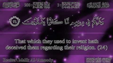 القرآن الكريم بصوت الشيخ مالك العمودي