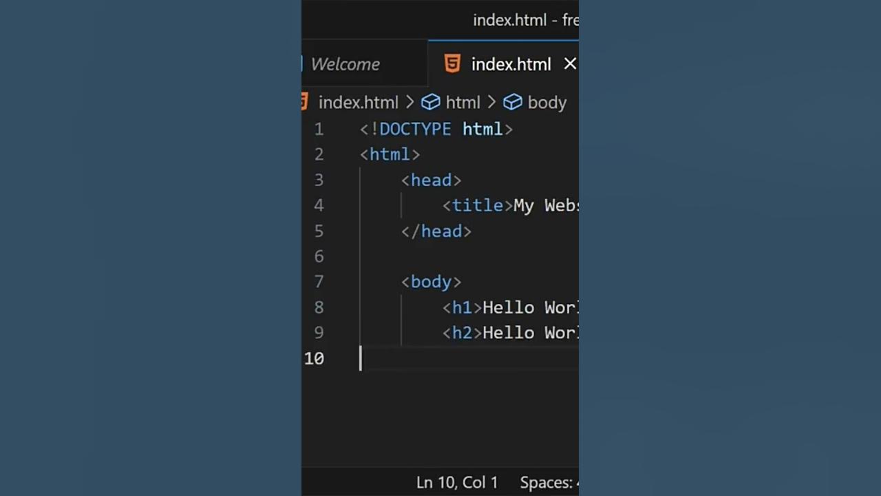 how to make a website using html - YouTube