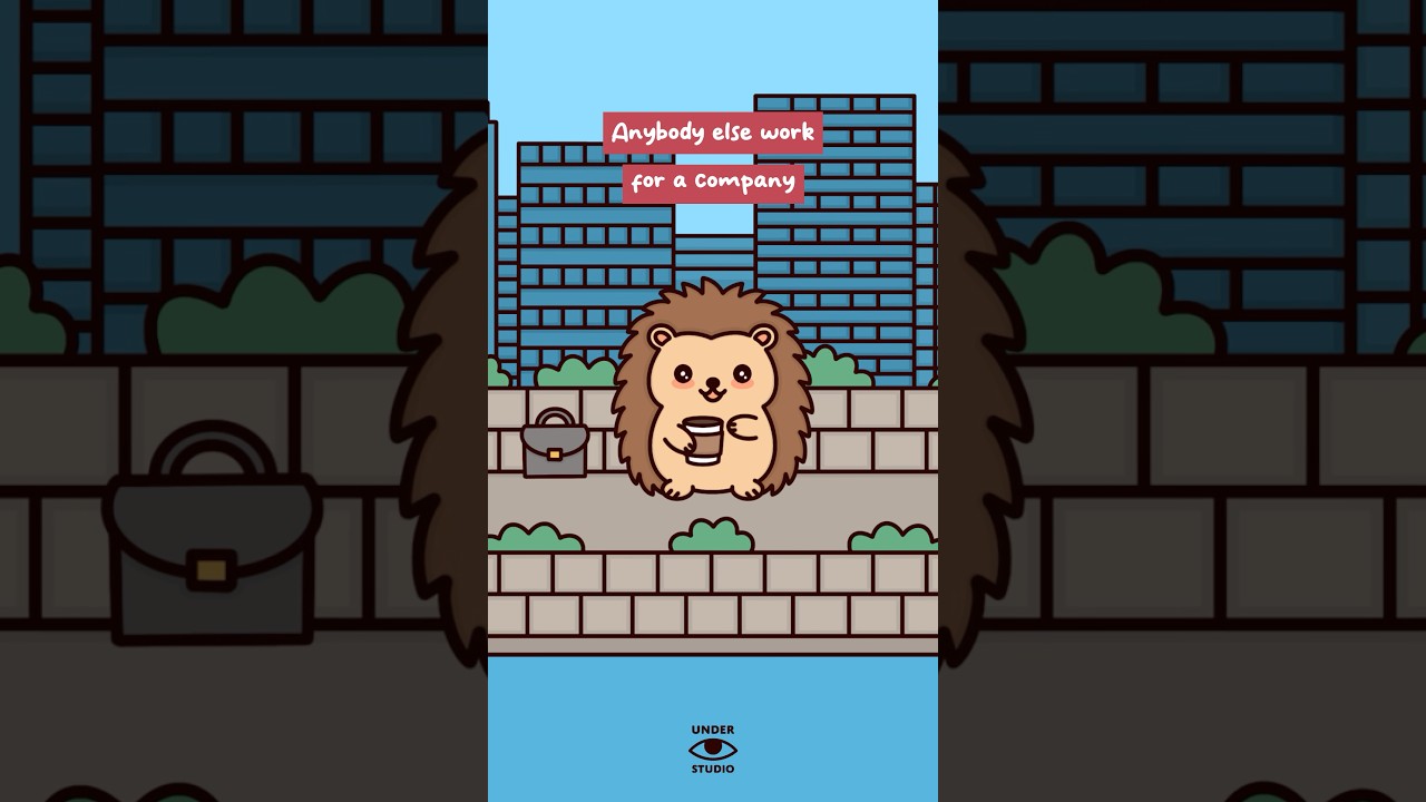 The Reward For Good Work 🦔 Corporate Hedgie Animation Meme | Original Audio: The Professional Mess