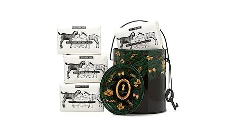 Beekman 1802 4piece Goat Milk Bar Soap Beauty Pail
