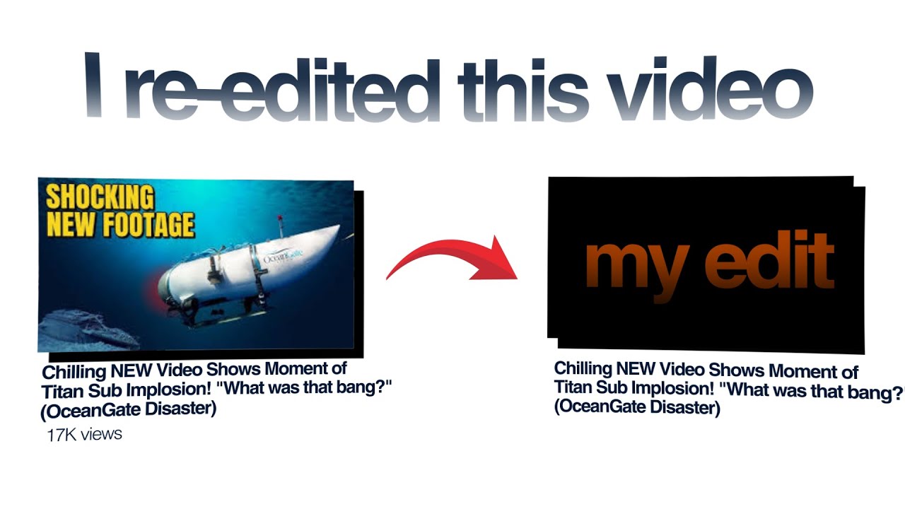 Before & After: Re-Editing @Raf_Avila  Video Intro