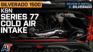 20192022 Silverado 1500 K&N Series 77 High Flow Performance Cold Air Intake Review & Install