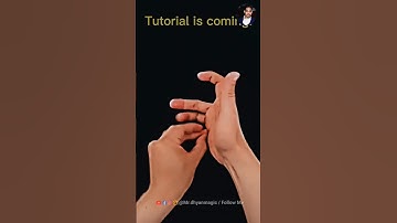 Magic Finger Trick Tutorial 😱🤯 #shorts