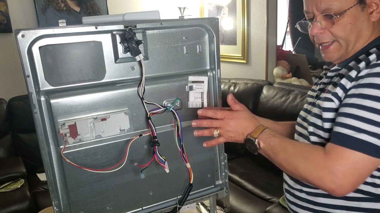 الطريقه العمليه للدائرة الكهربائيه لغسالة الاطباق