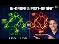 In-Order & Post-Order Traversal Explained | Binary Tree Algorithms | DSA Tutorial