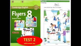 FLYERS 8 FULL TEST 2 WITH ANSWER KEY #english #learnenglish #hoctienganh