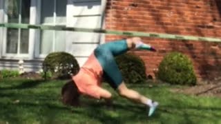 Slackline fails