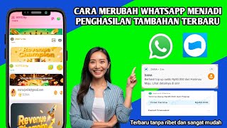 🚀 WA Nganggur Jadi Duit! Cara Dapat Penghasilan Tambahan dari WhatsApp Terbaru 2025!