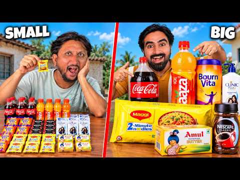 Small Packs Vs Big Packs Challenge - किसमे से ज्यादा माल निकलेगा ?
