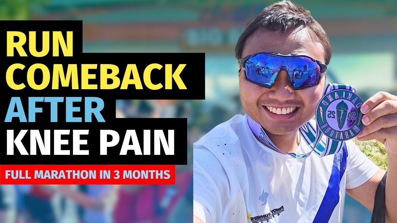 Run Comeback After Knee Pain (Full Marathon in 3 Months)