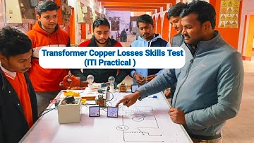 Transformer Copper Losses Skills Test (ITI Practical),Transformer Short circuit Test #iti Practical