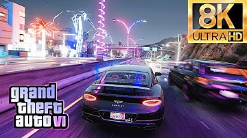 GTA 6 PS5 2023 Graphics? 4k Ultra Settings Gameplay! GTA 5 Ray Tracing RTX PC Mod!