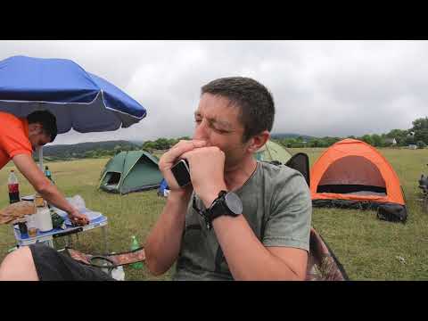 ჰარმონიკის ჰანგები სიონის წყალსაცავზე