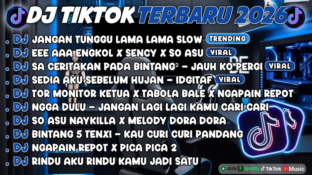 DJ TIKTOK TERBARU 2026🎵DJ JANGAN TUNGGU LAMA LAMA🎵DJ EEE AAA ENGKOL X SENCY X SO ASU