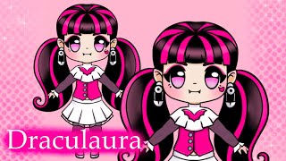 How to draw cute Draculaura