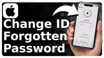 How To Change Apple ID Password If Forgotten