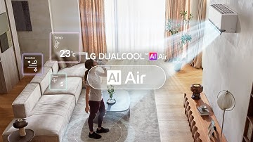 Condizionatore LG DUALCOOL AI Air: il raffrescamento intelligente, su misura per te.