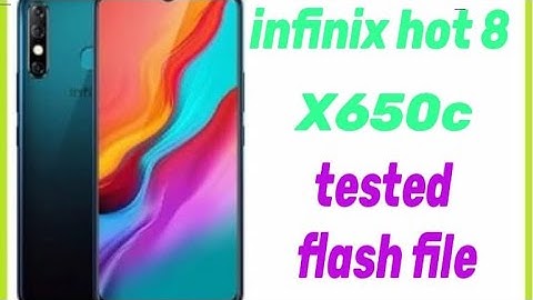 hot 8  X650c flash file  💯 % tested file