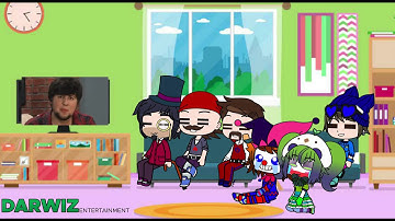 Paulo and The Freak Shows React To Food Games (PART 1) - JonTron  (Gacha Club)