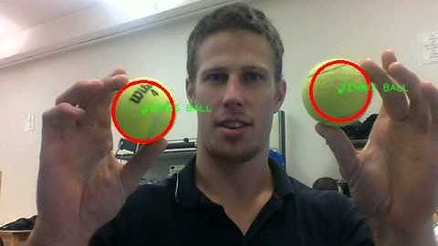 Tennis Ball Tracking Using openCV