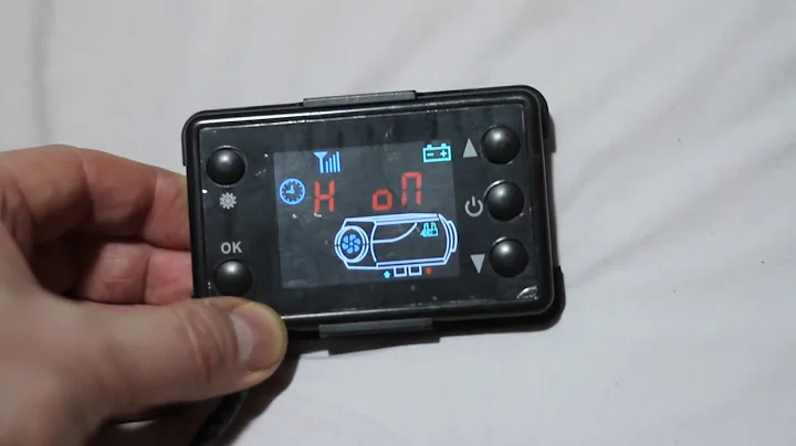 cheapest ebay diesel Heater - How to use the LCD controller and first startup
