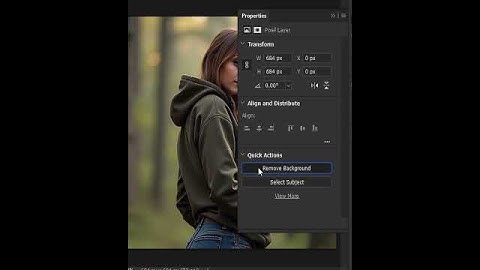 Adobe Photoshop tips - How to remove image background easily using Photoshop 2025