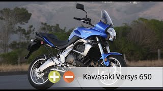 Kawasaki Versys 650 - Плюсы и минусы