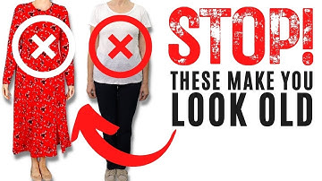 10 Style Mistakes That Make You Look Older