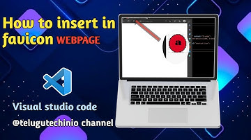 How to add webpage icon| Favicon insert using for |Visual studio code|HTML/STYLESHEET/JAVASCRIPT
