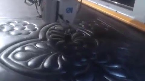 TIGON - Single Needle Continuous Quilting Machine - Leather Headboard Sewing