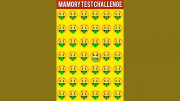 Memory Test || memory test challenge shorts || part 1 #shor#youtubeshorts #memorytest #shortvideo