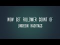 Linkedin Hashtags