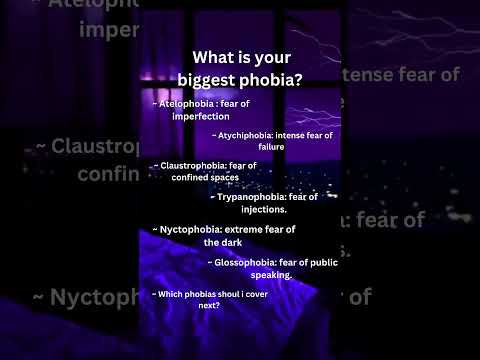What S Your Biggest Phobia Short Shortsfeed Fyp