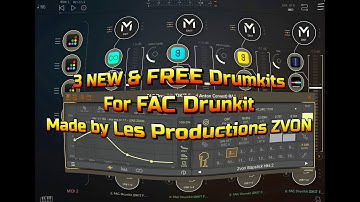 FAC Drumkit - 3 New & FREE Drum Kits by Les Productions ZVON - Let
