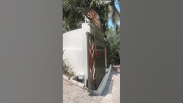 Upgrade Your Entryway with LMT  Trackless Sliding Gate Automation #gateautomation