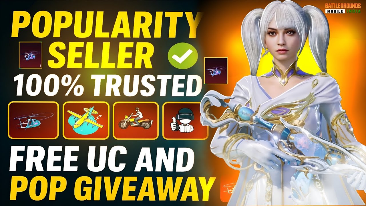 🌍HOW TO BUY/SELL POPULARITY IN BGMI / bgmi मे पॉपुलैरिटी कैसे खरीदे ✅😎