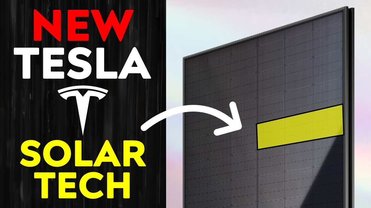 Новая технология солнечных панелей Tesla, устойчивая к затенению: объяснение.