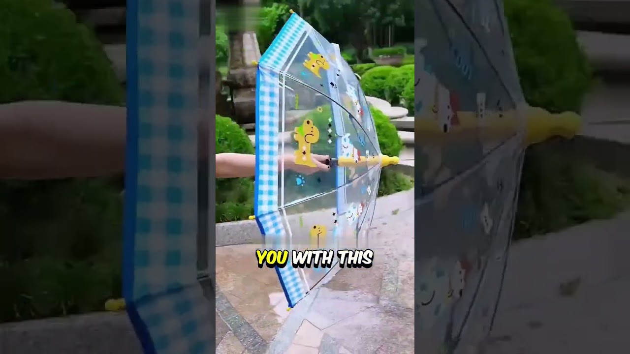 Mom's new Water Umbrella 🌂😲