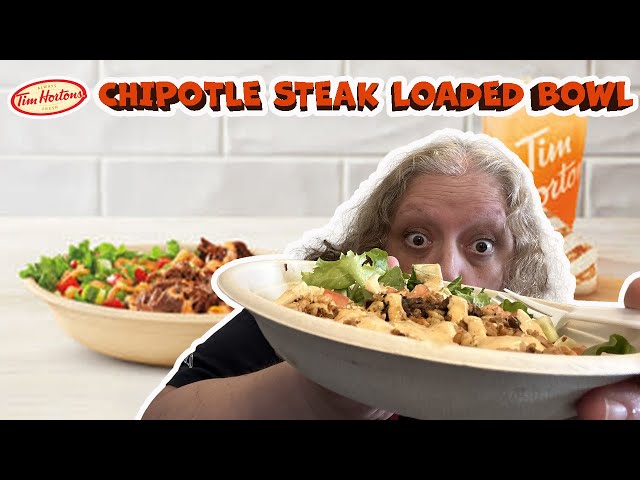 Tim Hortons launches new Chipotle Steak Loaded Wraps and Loaded Bowls, the  latest freshly made and craveable lunch and dinner option at your local Tims