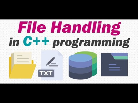 What is File Handling and How can we achieve it in C++ - YouTube