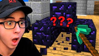 The SMARTEST Bed Defense TROLL in Minecraft Bedwars...