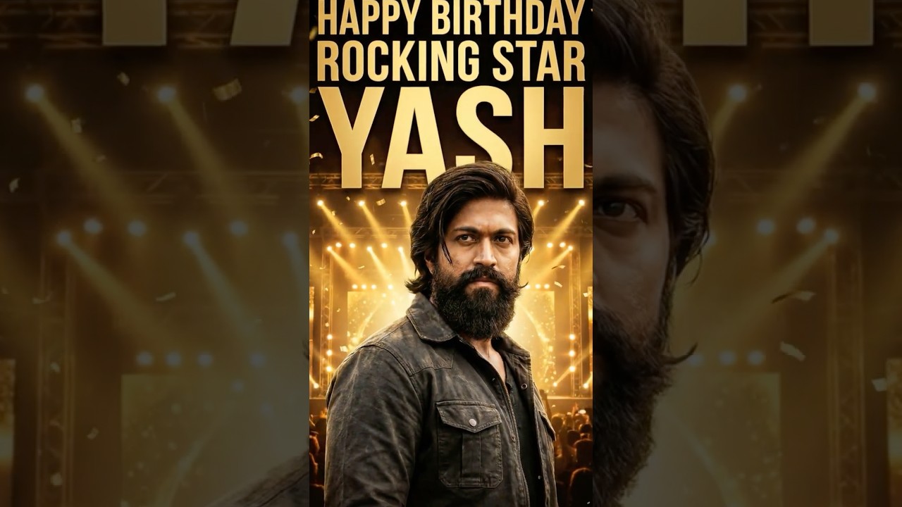 Happy Birthday Yash #yash #birthdaycelebration #kannadacinema #sandalwood