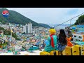 [4K] BUSAN Walk - A must-see CF movie location in Busan! 'GAMCHEON Culture Village'. 4K Seoul Korea.
