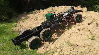 KrAZ next Testrun with Chain Drive