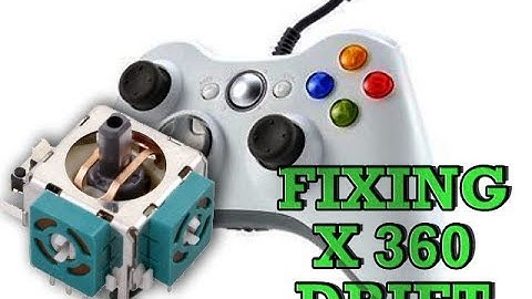 Lets fix a Drifting X-Box 360 pad... A Quick Guide