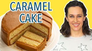 Southern Caramel Cake Recipe from Southern Living | How to Make Caramel Icing